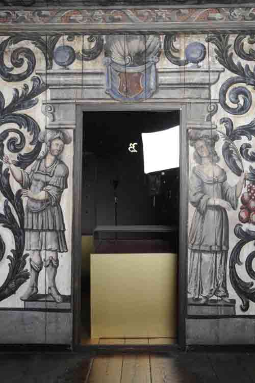 Ausmalung aus der Königstr. 24 von 1699 im St. Annen-Museum