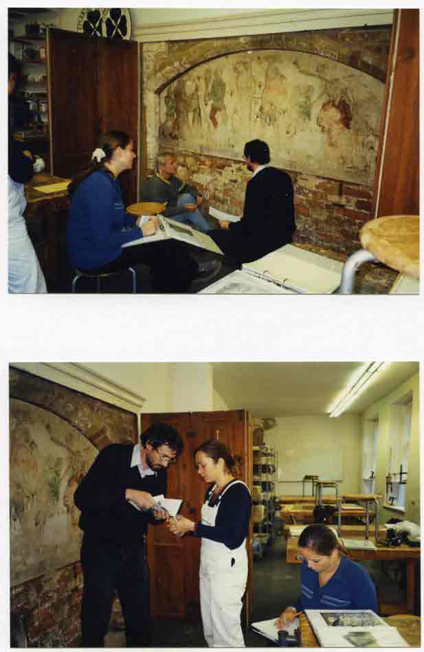 Restauratorinnen und Naturwissenschaftler